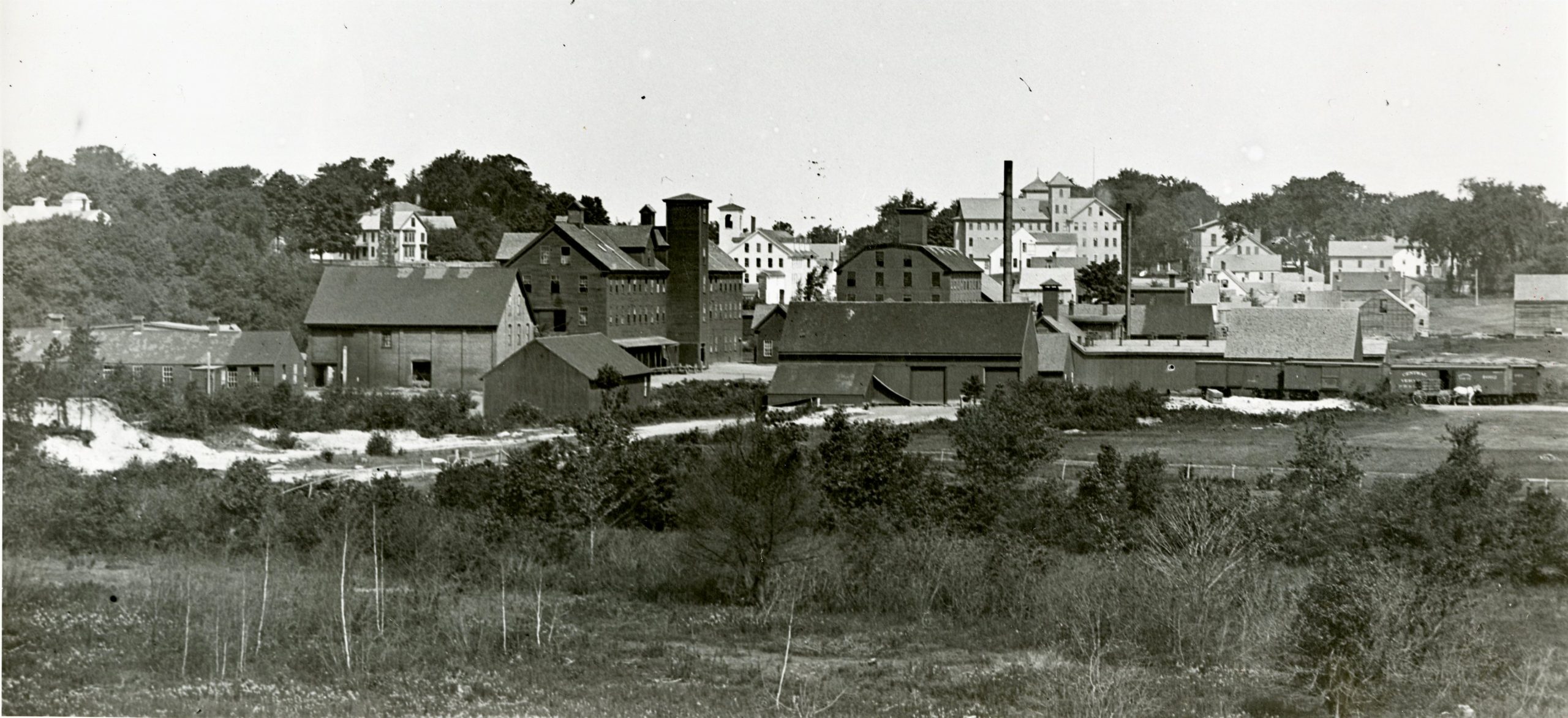 Mills along Water Street, Kennebunk, c.1895