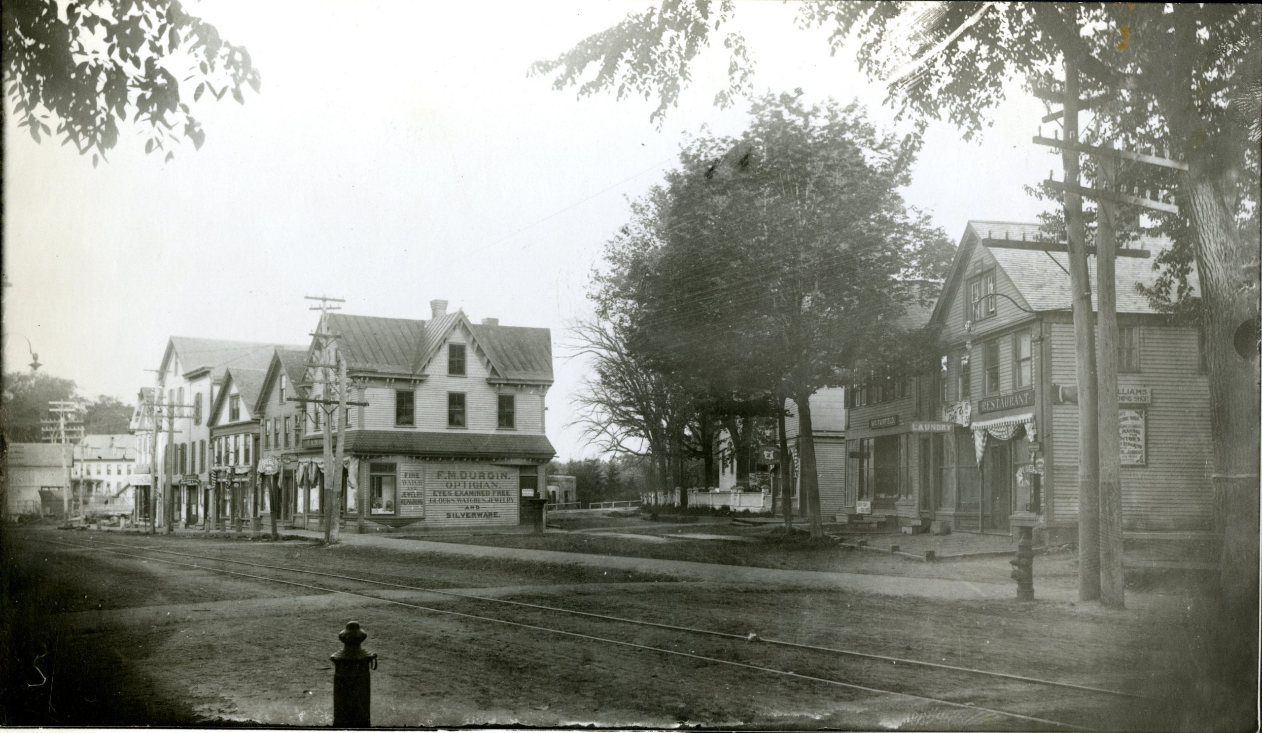 Main and Garden Street, c.1903