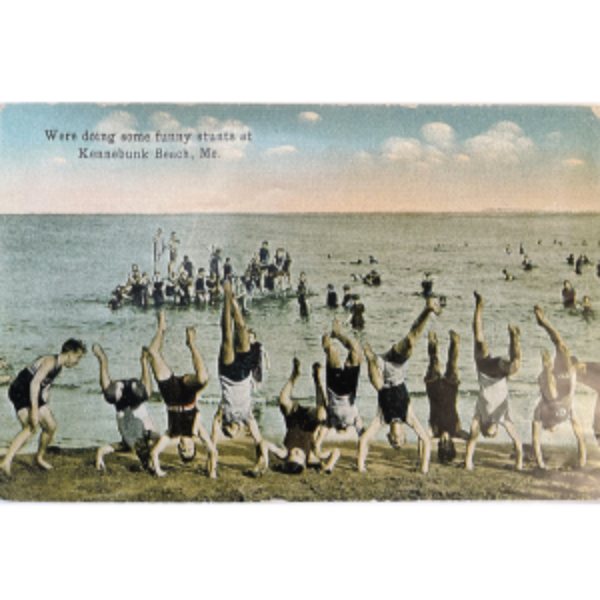 We're Doing Some Funny Stunts at Kennebunk Beach, ME Poster