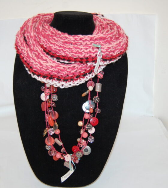 Three String Necklace by Cindy Sayers