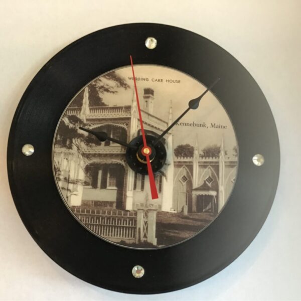 Retro Record Clock