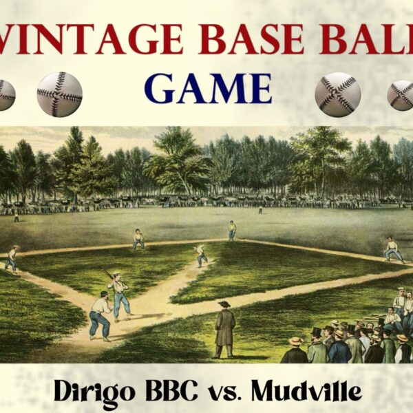 Vintage Baseball Game 2023