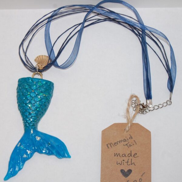 Mermaid Tail necklace, Raven Woods Curio (consignment)