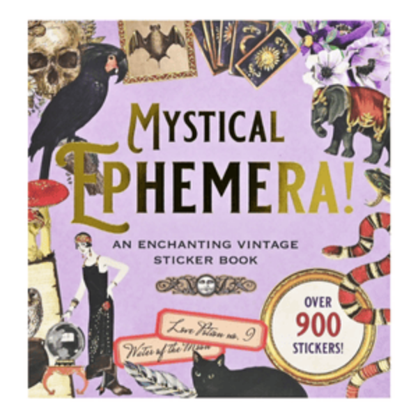 Mystical Ephemera! An Enchanting Vintage Sticker Book