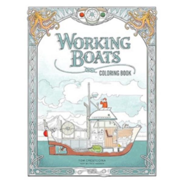 Working Boats Coloring Book